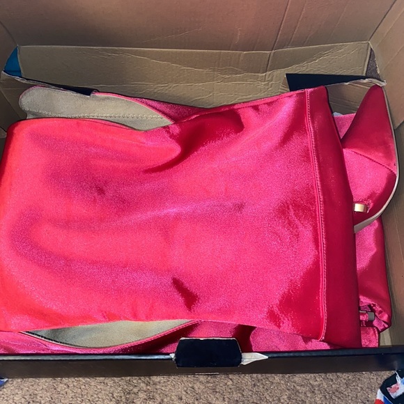 Pink butt high heel boots - Picture 6 of 6